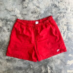 Nike Red Athletic Shorts